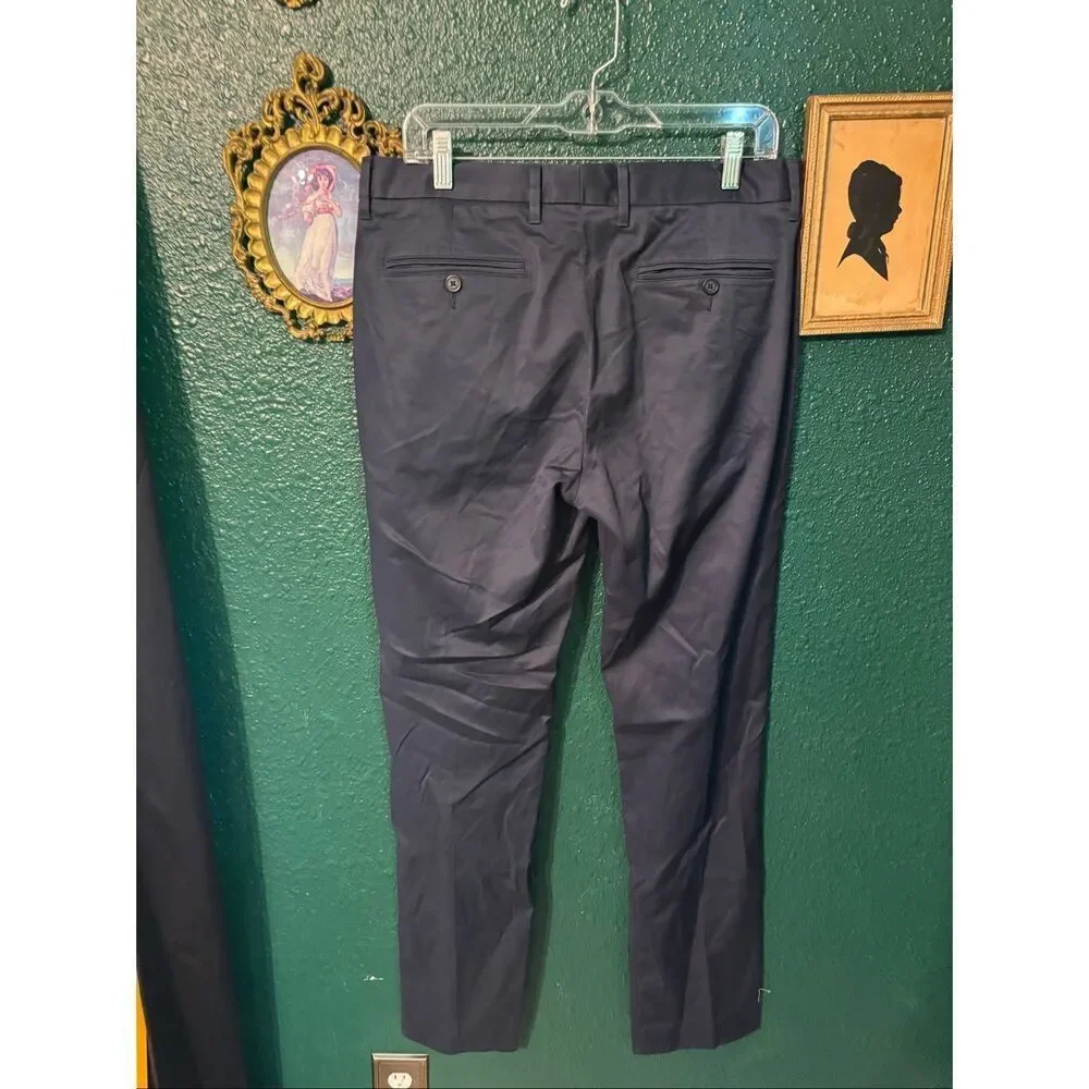 Mens Dark Blue Monday Bonobos Pants Size 32x34